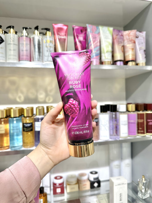 Victoria's Secret ruby rose lotion