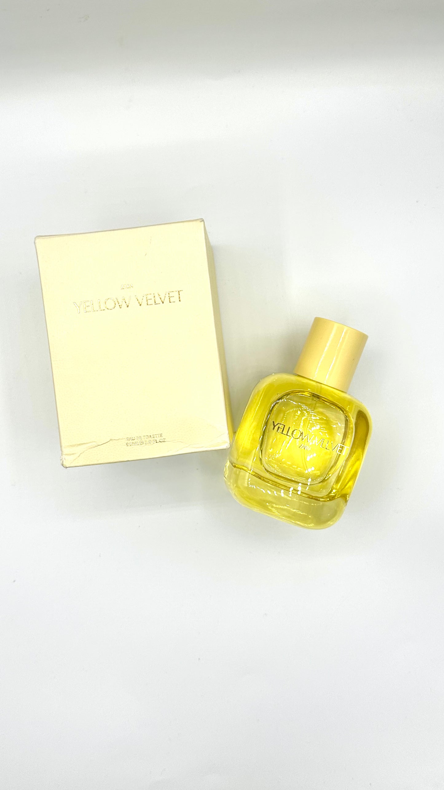 zara yellow velvet parfum