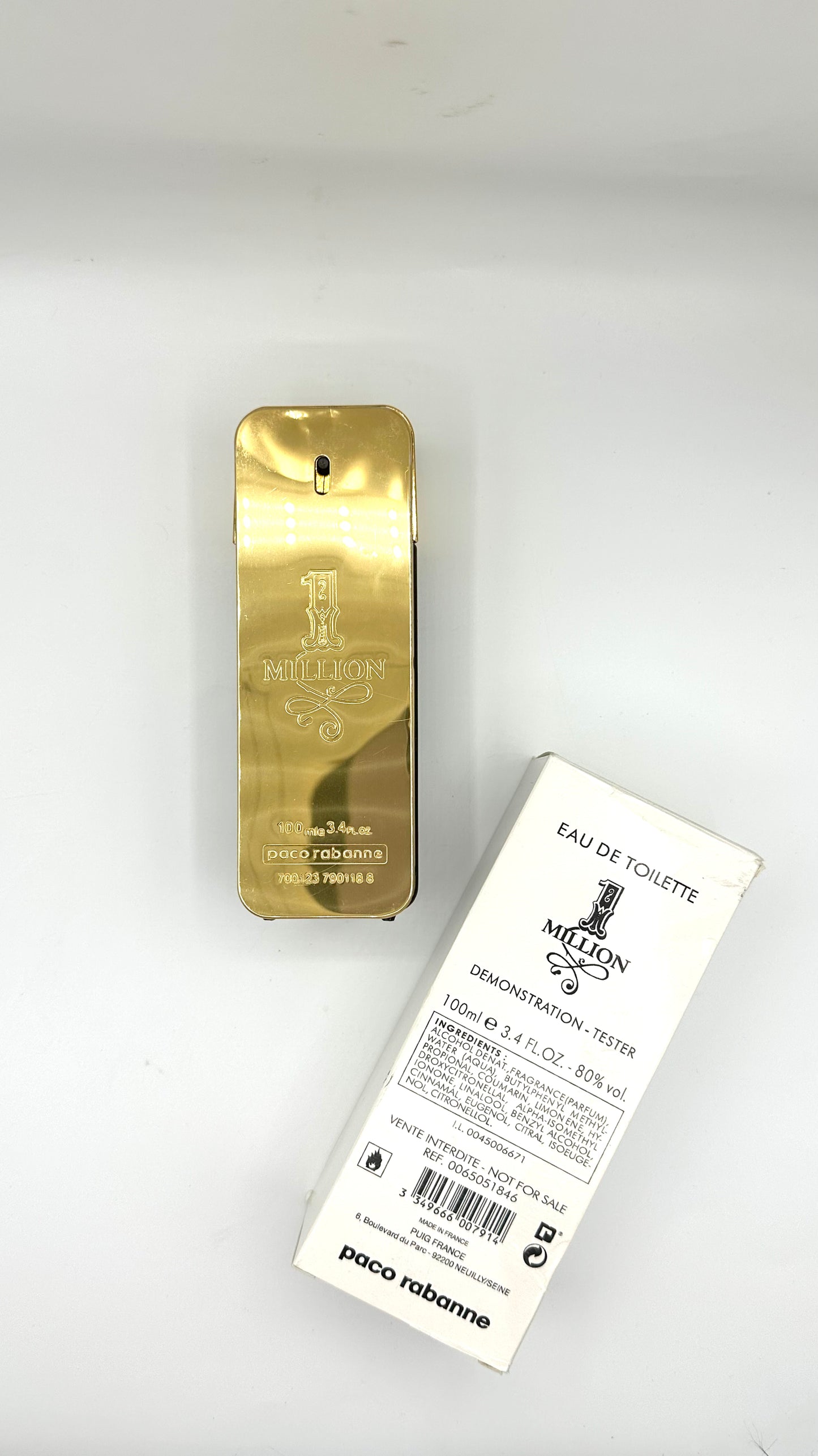 1 MILLION PACO RABANNE TESTEUR