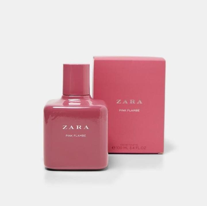 zara pink flambe parfum