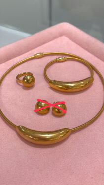 PARURE NUMIDIA 3P [SANS BOULES]