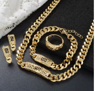 PARURE MONACO KHCHINA 4 PIECES