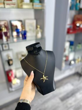 CHAINE ETOILE DORE