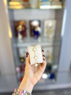 GOURMETTE VAN CLEEF BLANCHE