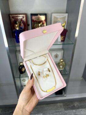 PARURE CARTIER LOVE LUXE 4P CHAINE PLATE