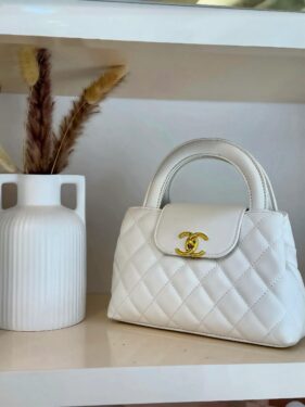 SAC CHANEL COCO HANDLE BLANC