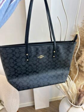 SAC COACH NOIR 25CM